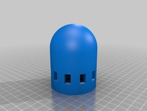 floating berley trap remix screw ball containers 3d print model - Mito3D