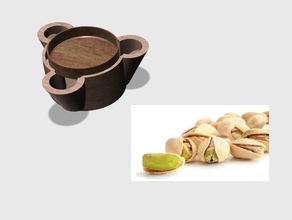 pistachio bowl household alajaz easy print eat eating food neck new three useful 3d print model - Mito3D
