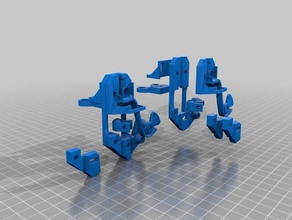 ajustable z-sonda de montaje 3d la impresora partes 3d print model - Mito3D
