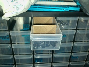 compartment divider biltema assortment box 20643 containers 3d print model - Mito3D