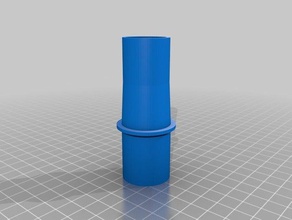 emy customized vacuum hose adapter parts 3d print model - Mito3D