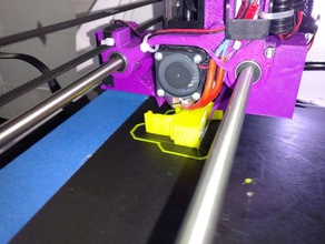 robo r1 screwless fan 3d printer parts robo3d plus 3d print model - Mito3D