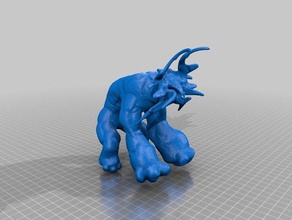 moose man 3d printing art concept horror moosehead muscle muscles scary 3d print model - Mito3D