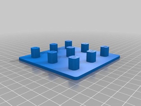 parametric socket organizer metric honda tool holders boxes customized 3d print model - Mito3D