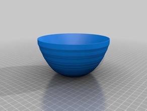 mixing bowl containers customized 3d print model - Mito3D