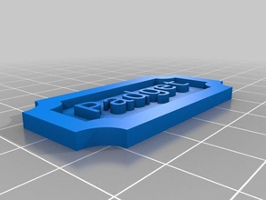 padget bar decoração personalizado 3d print model - Mito3D