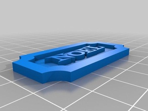 noel decoración personalizado 3d print model - Mito3D