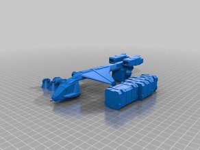 isscv space above beyond troop transport vehicles fighter marines saab sci-fi tv series 3d print model - Mito3D