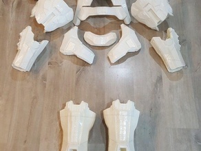 halo master chief full boddy armour 3d printing 3d print model - Mito3D