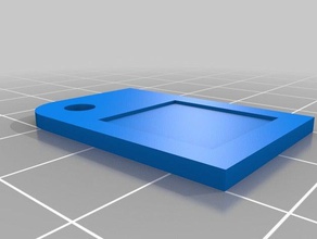 simple muestra de llavero insertar 3d la impresión pruebas Impresora La en abs filamento flexible las caderas clave cadena ninjaflex pla carrete 3d print model - Mito3D