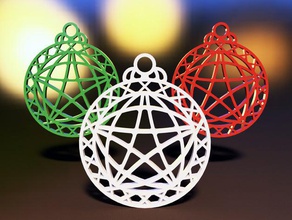 xmas geometric ornament vol01 decor christmas ornament star