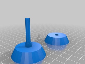 magnético de la bobina electrónica actuador bobinas devanadera servo 3d print model - Mito3D