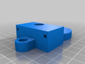 hotend soutien direct drive geeksbasereprapfabreprapcc 3d de l'imprimante extrudeuses 3d print model - Mito3D