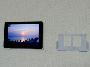 l'ipad mini 4 wall mount agrafeuse de l'organisation kabebijin 3d print model - Mito3D