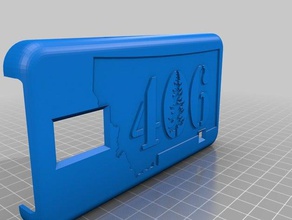 montana 406 phone case other 3d print model - Mito3D