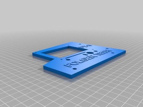 reprap desconto ft-5 full graphics placa de face 3d a impressora partes 3d print model - Mito3D