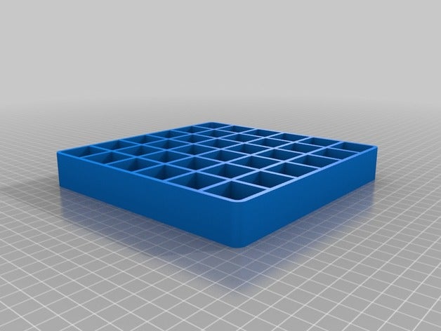 germination tray phenolic foam containers customized 3D print model - Mito3D