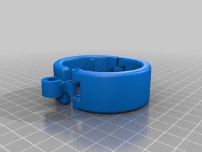 meine angepasste Manschetten collars2 Armbänder 3d print model - Mito3D