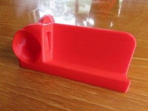 phone stand passive amplifying mobile 3d print model - Mito3D