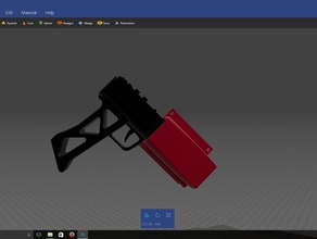 wii coldre de pistola vídeo jogos 3d print model - Mito3D