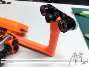 prusa i3 mk2 v1 raspberry pi camera mount tour ronde 3d de l'imprimante accessoires amazon devant la caméra le titulaire ir câble ruban rpi 3d print model - Mito3D