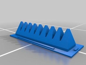 chocolate triangular prisma de la vendimia geometría cocina comedor molde 3d print model - Mito3D