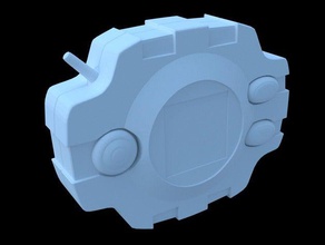 digivice de juguete juego accesorios digimon 3d print model - Mito3D
