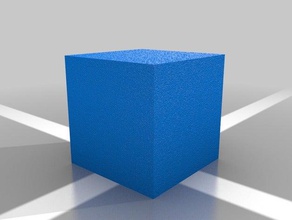 cube 3d l'impression 3d print model - Mito3D