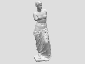 venus milo Afrodit milos heykeller antika eski vintage 3d print model - Mito3D