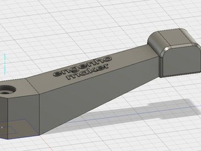 lombard switch lever parts 3d print model - Mito3D