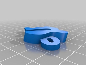sue Anahtarlık özelleştirilmiş 3d print model - Mito3D