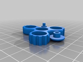 yoyo teniendo dedo spinner 3d impresión rodamiento 3d print model - Mito3D