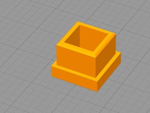 support foot bed replacement parts 3d print model - Mito3D