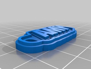 amy keychain keychains customized 3d print model - Mito3D