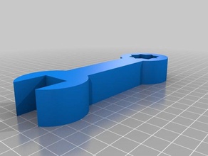 Schraubenschlüssel hand tools Werkzeuge 3d print model - Mito3D