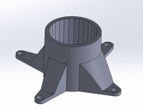 adaptador de motormount id24 3d la impresora accesorios 3d print model - Mito3D