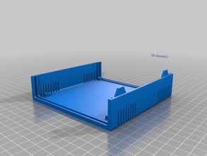 c3d remix v1 parte inferior de la caja shell electrónica personalizado 3d print model - Mito3D