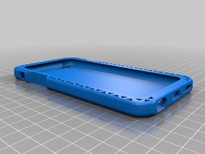 iphone 66s caso de caucho móvil 3d print model - Mito3D