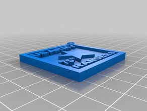 army rangers keychain keychains 3d print model - Mito3D