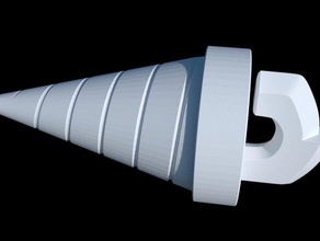 tengen toppa gurren-lagann simons drill toy game accessories 3d print model - Mito3D