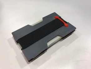 minimalista, portafoglio accessori la carta di credito slim wallet 3d print model - Mito3D