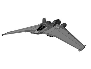 sg-1 f-302 interceptor 3d printing scifi starfighter stargate atlantis tv show 3d print model - Mito3D