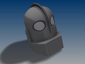 iron giant head models irongiant ironman robot warnerbros 3d print model - Mito3D
