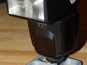 flash stand vieux sony type de griffe passe-temps la lampe poche photographie 3d print model - Mito3D