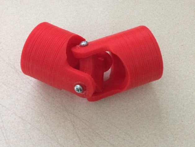 universal joint engineering mechanical 3D print model - Mito3D