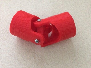 universal joint engineering mechanical 3d print model - Mito3D