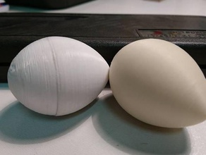 basit bir yumurta sahne 3d print model - Mito3D
