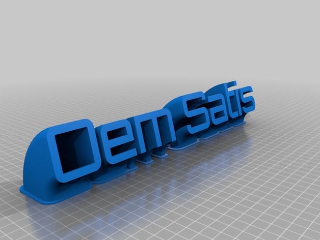 oem office personalizzato 3D print model - Mito3D