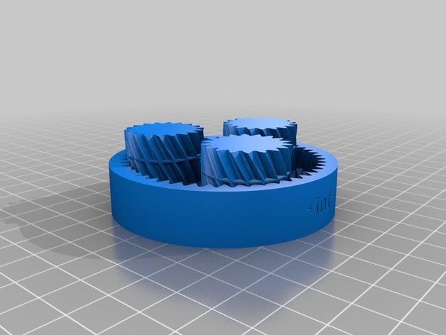 özel diferansiyel Planet benim 41 sabit güneş gearset parçaları 3D print model - Mito3D