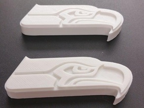 seahawks logo işaretler logoları seattle seattleseahawks sports 12 3d print model - Mito3D